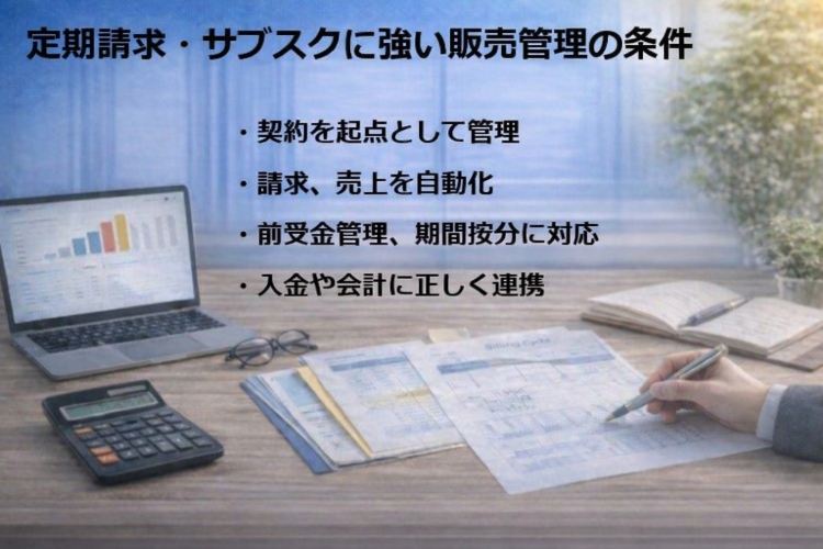 サブスクリプションビジネスで収益認識