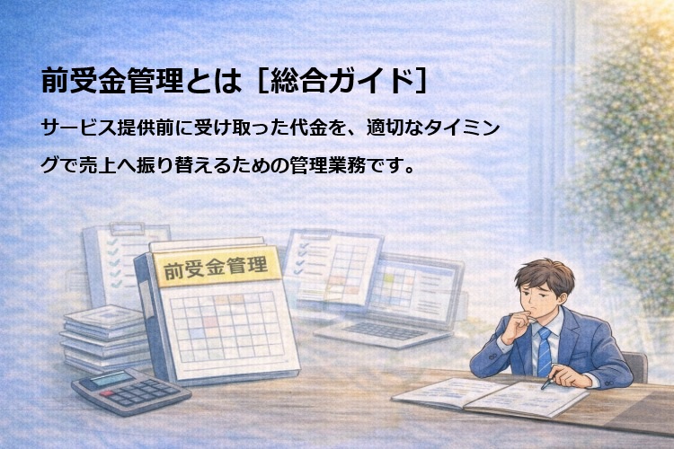 前受金管理